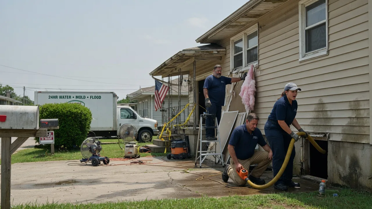 Water Damage Repair in Lawrence, KS near me